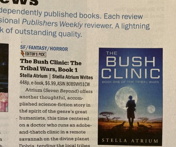 Publisher Weekly The Bush Clinic review screenshot